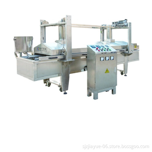 Electric Gas-Powered Veggie Burger Patty Frying Machine with Stainless Steel Construction for Restaurants